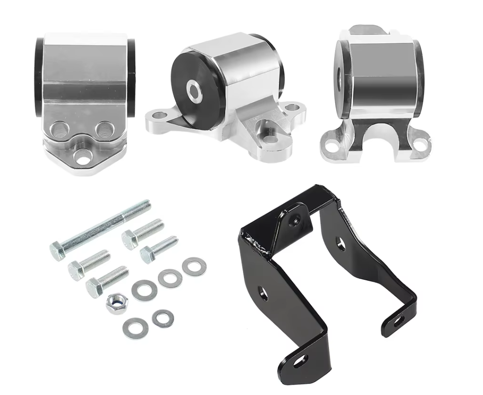 B SERIES UPGRADED ENGINE MOUNT KIT BILLET ALUMINIUM