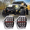 7 Inch LED Spotlights Pair