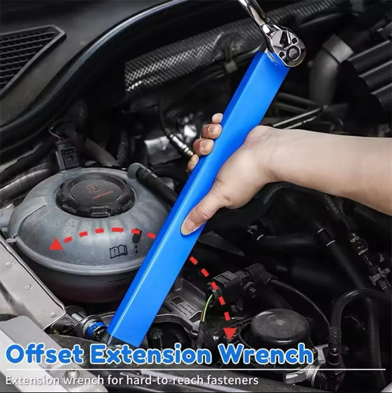 Offset Wrench Tool For Tight Spaces