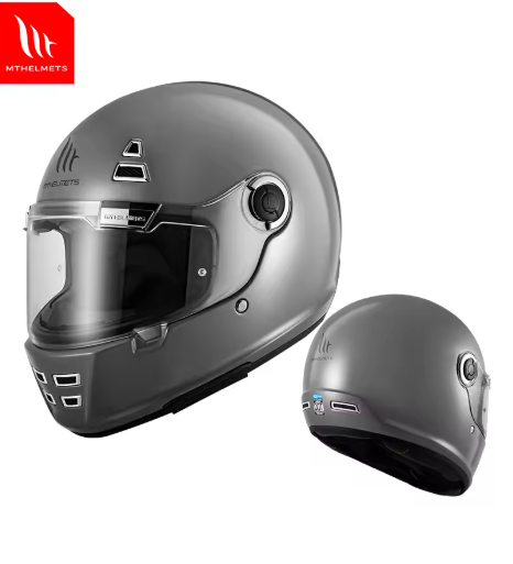 MT HELMET FULL FACE GO KART HELMET, RACE / MOTORCYCLE HELMET ECE/DOT