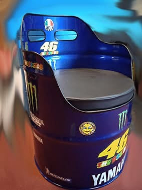 Oil Drum Chair Customised 1 Seat