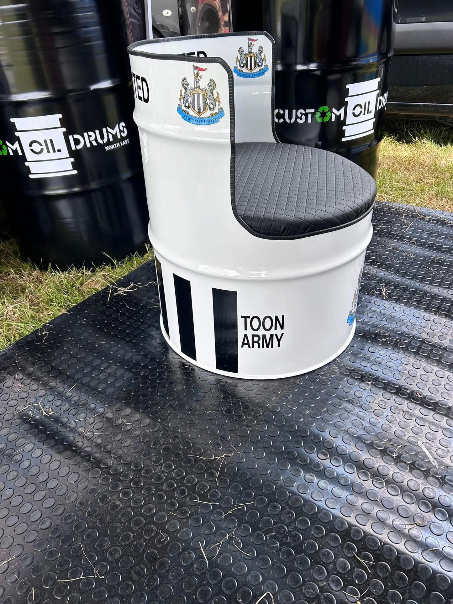 Oil Drum Chair Customised 1 Seat