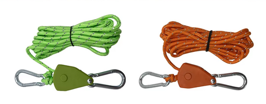 6 Pack Ratchet Tie Down Ropes Awnings, Tents, Camping