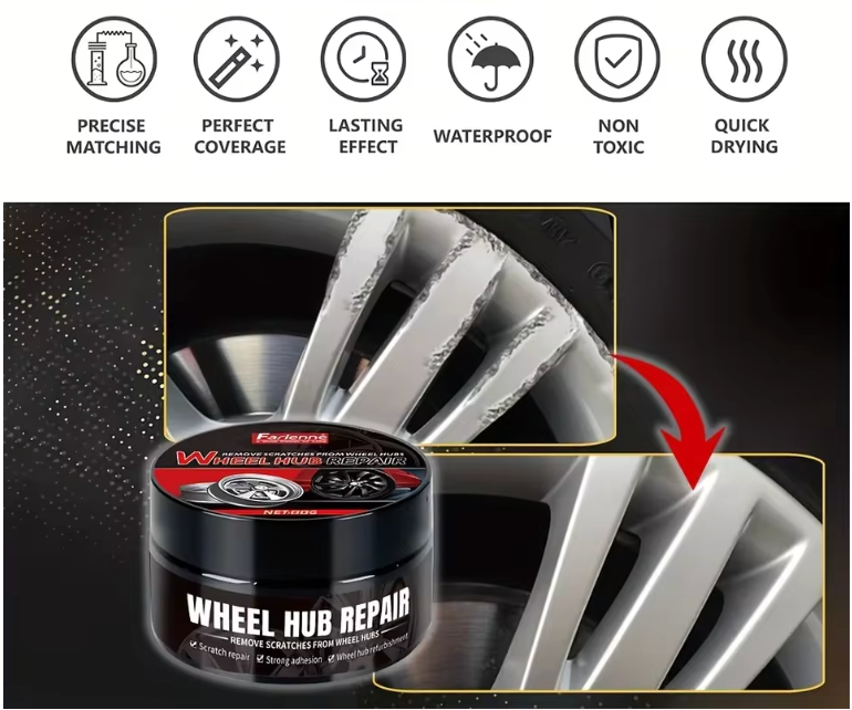 Rim Repair. Gutter Rash