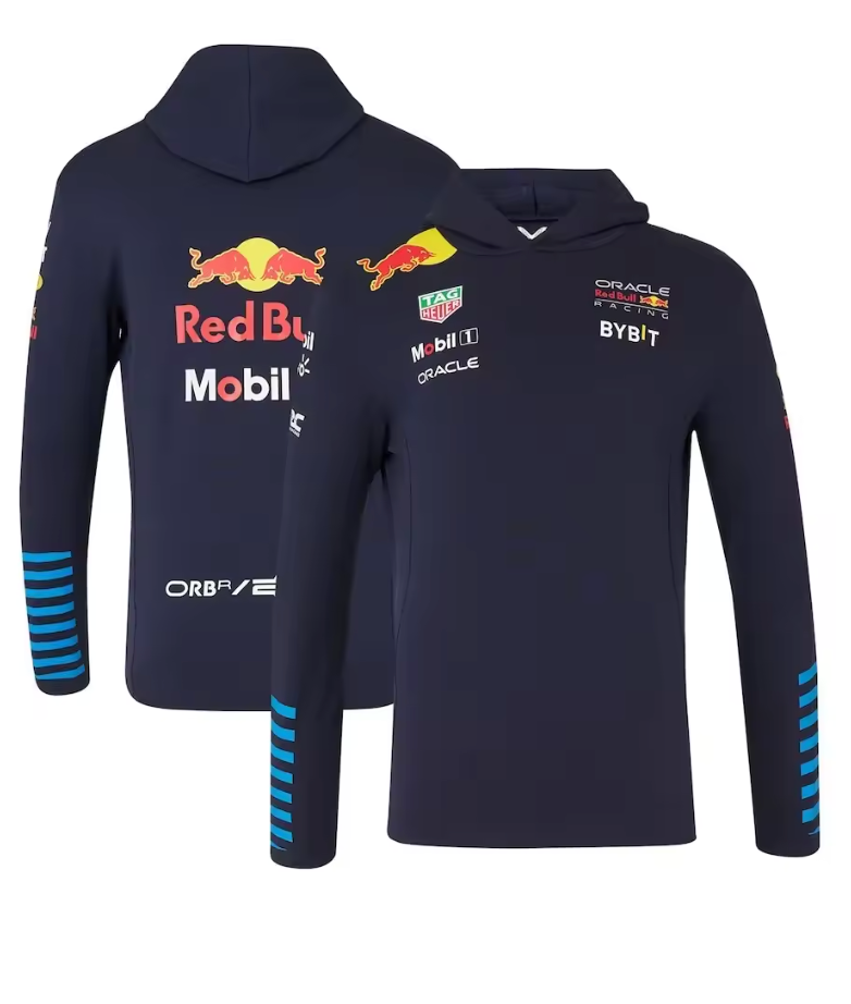 Redbull F1 Hoodie Jumper Team Crew Merchandise