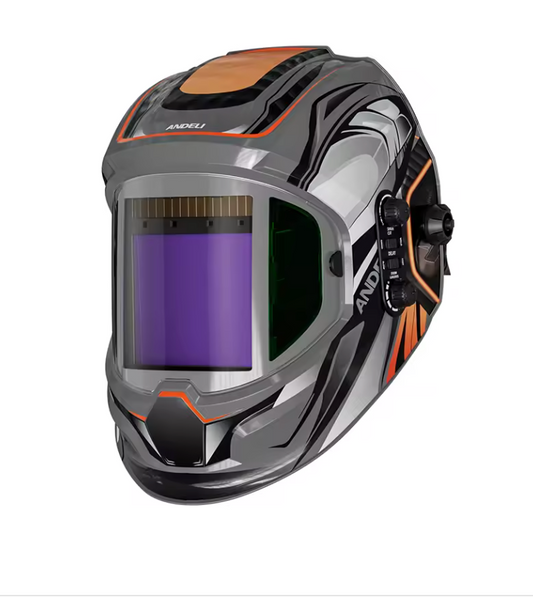 Auto Darkening Welding Helmet With Panoramic Side View