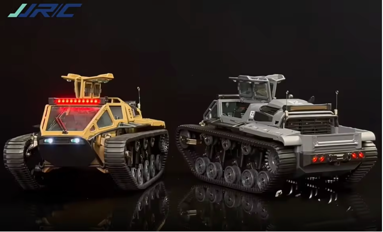 Tracked Offroad RC Tank. All Terrain