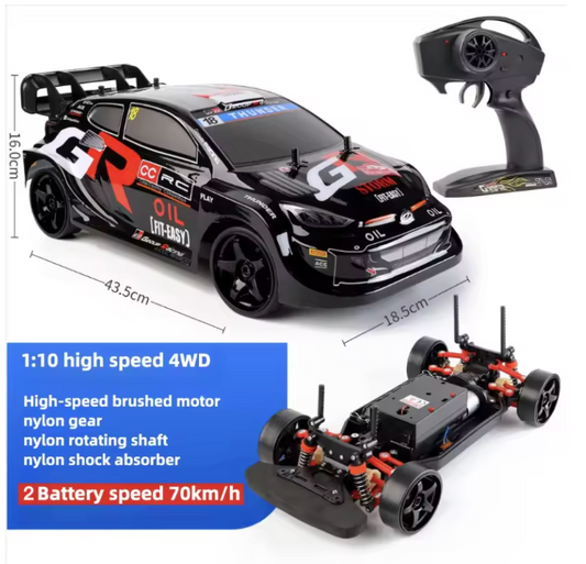 1:10 SCALE 70km/h Drift & Race RC Car JDM 35 GTR & MORE!