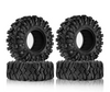 4pc Trep Tyres For RC 1:10 Scale Offroad Hobby Car