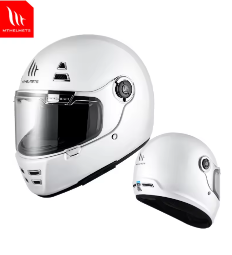 MT HELMET FULL FACE GO KART HELMET, RACE / MOTORCYCLE HELMET ECE/DOT