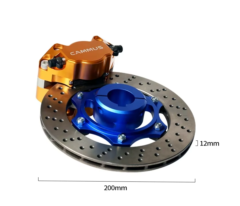 FOR OTK KART BRAKE CALIPER AND DISC COMBO 30MM AXLE