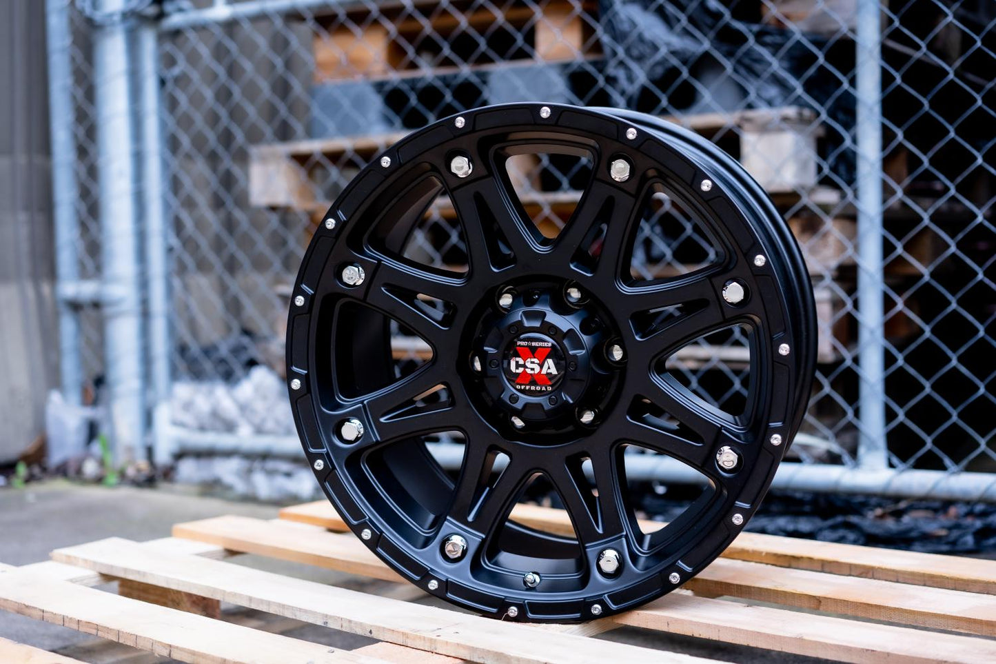 CSA PREDATOR Offroad Wheels Satin Black