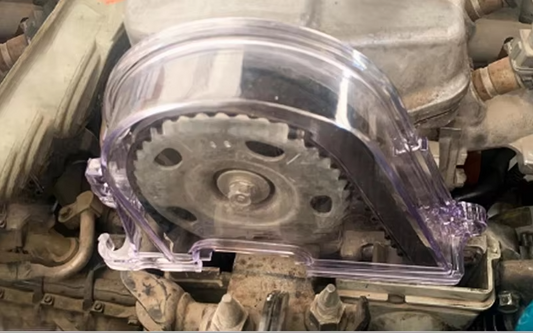 CLEAR CAM GEAR COVER D SERIES HONDA