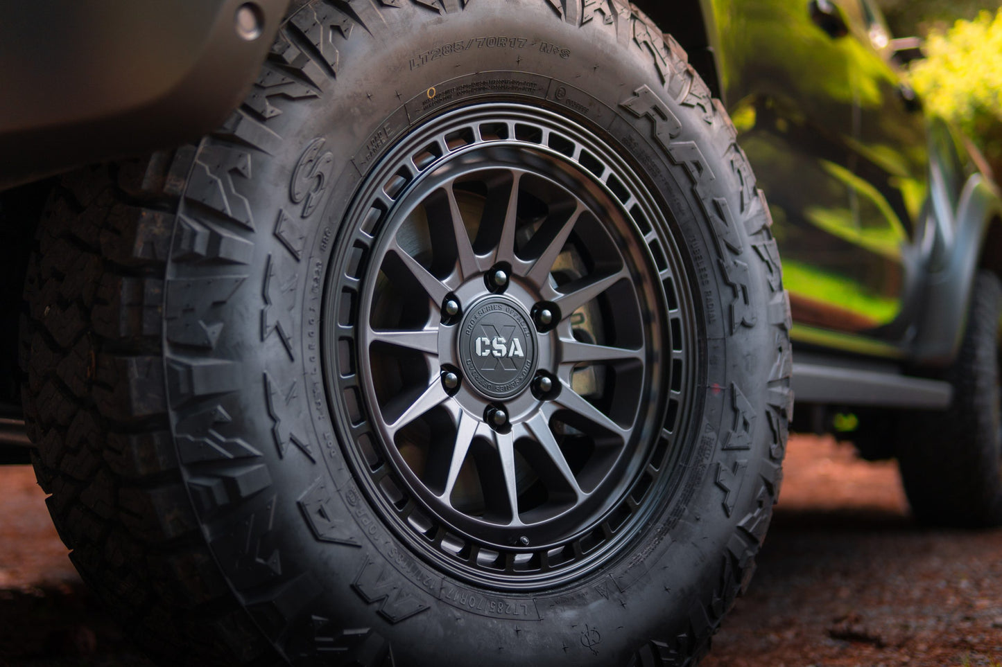 CSA HORIZON Offroad Wheels Full Machined / Satin Black / Dark Graphite