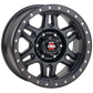 CSA MILITANT Offroad Wheels Satin Black & Satin Grey Black Lip