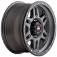 CSA MILITANT Offroad Wheels Satin Black & Satin Grey Black Lip