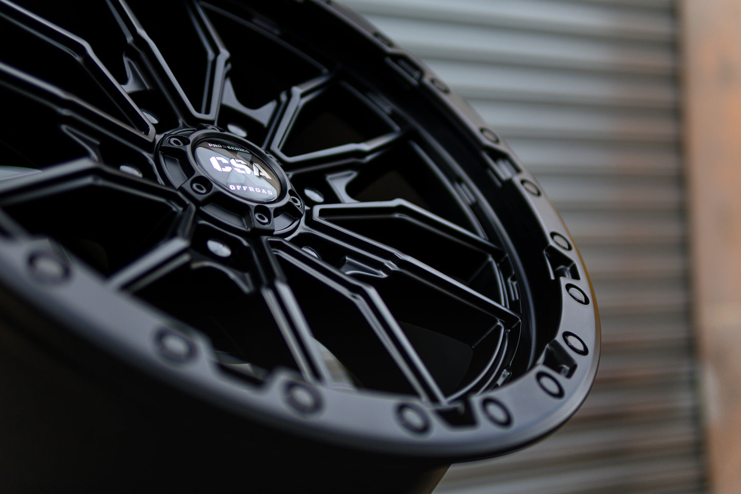 CSA RAZORBACK Off road Wheels Satin Graphite Black Lip