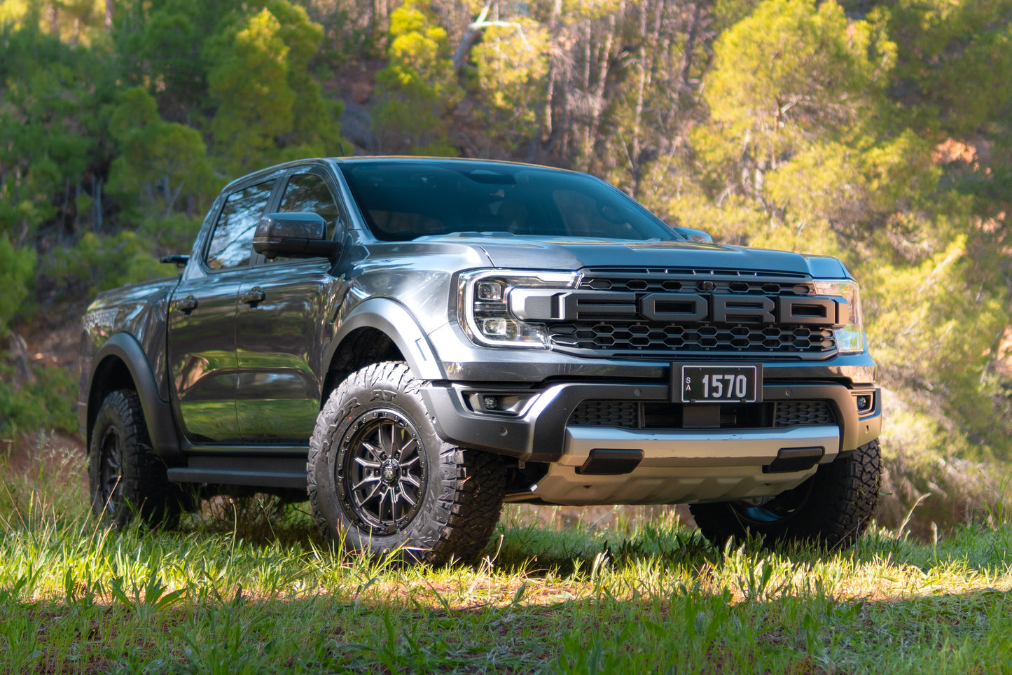 CSA RAZORBACK Off road Wheels Satin Graphite Black Lip