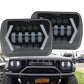 7x6 & 5x7 LED Headlights With DRL.