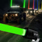 Led Laser Whip Light. SINGLE COLOUR