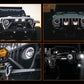7 Inch LED Spotlights Pair