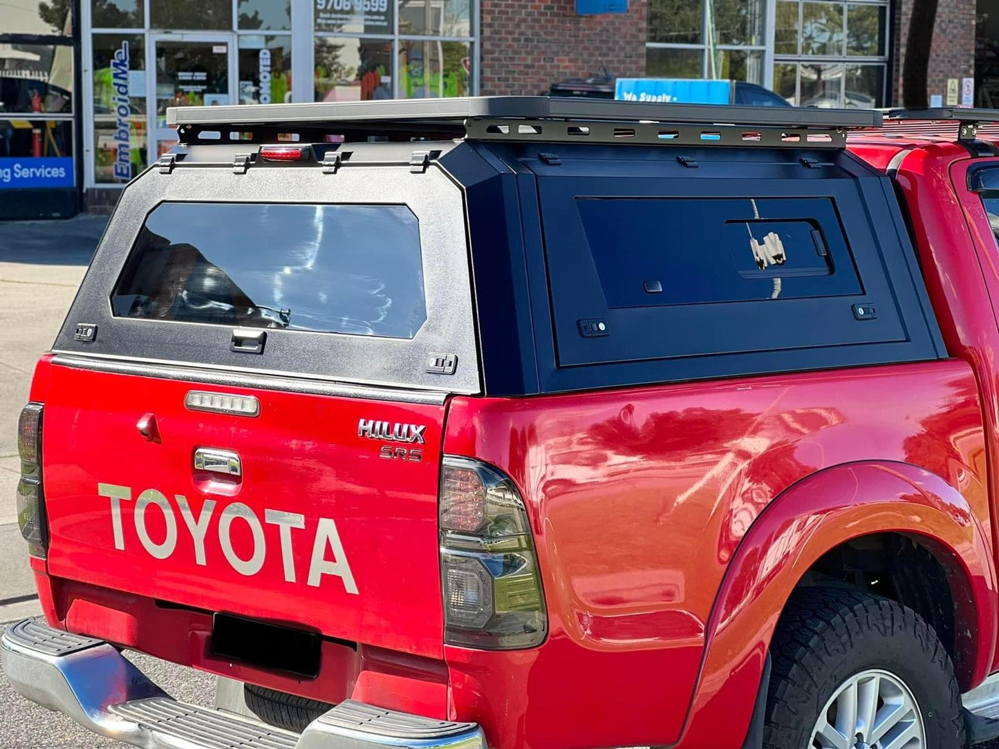 GRG Aluminium Canopy For Mazda BT50 2012-08/2020 Dual Cab 4 Sided Windows Toughened Glass