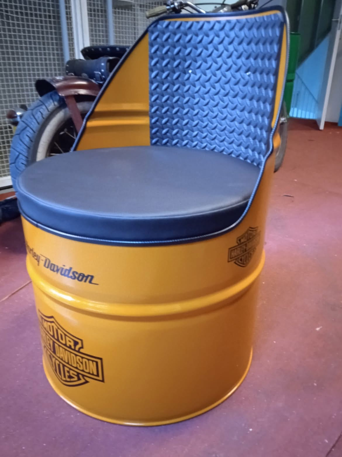 Oil Drum Chair Customised 1 Seat