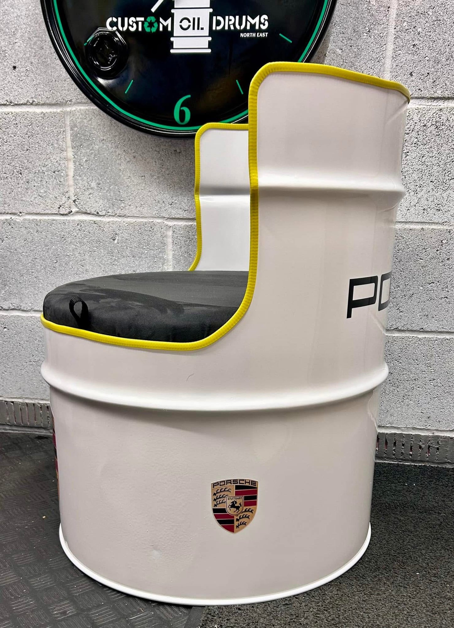 Oil Drum Chair Customised 1 Seat