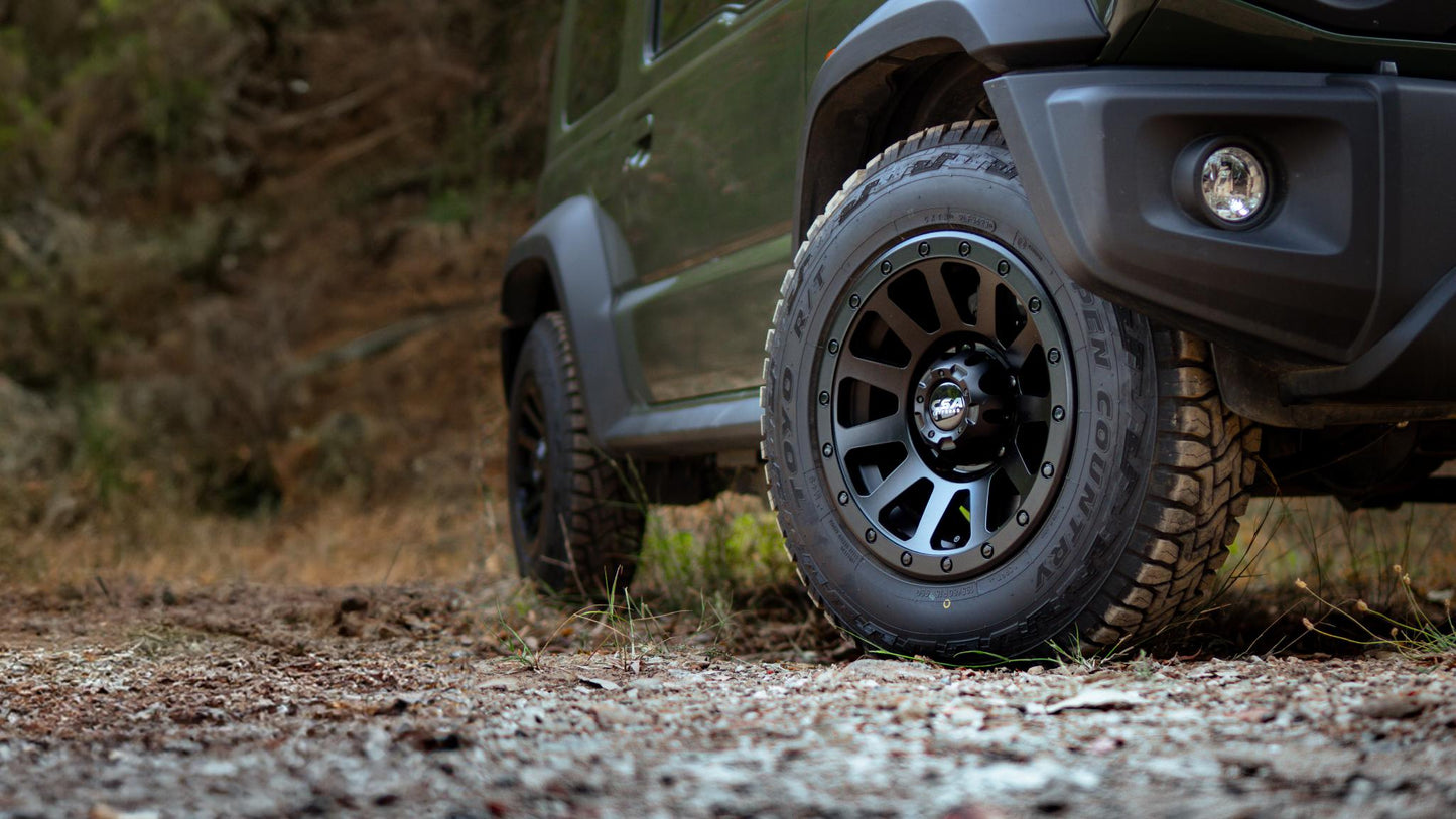 CSA RIDGELINE Offroad Wheels Satin Black & Full Machined