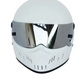 WHITE FULL FACE HELMET DOT/ECE CERTIFIED. TRACK AND STREET