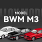 BMW M3 E30 SCALE MODEL. REALISTIC MODEL