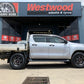 CSA MILITANT Offroad Wheels Satin Black & Satin Grey Black Lip