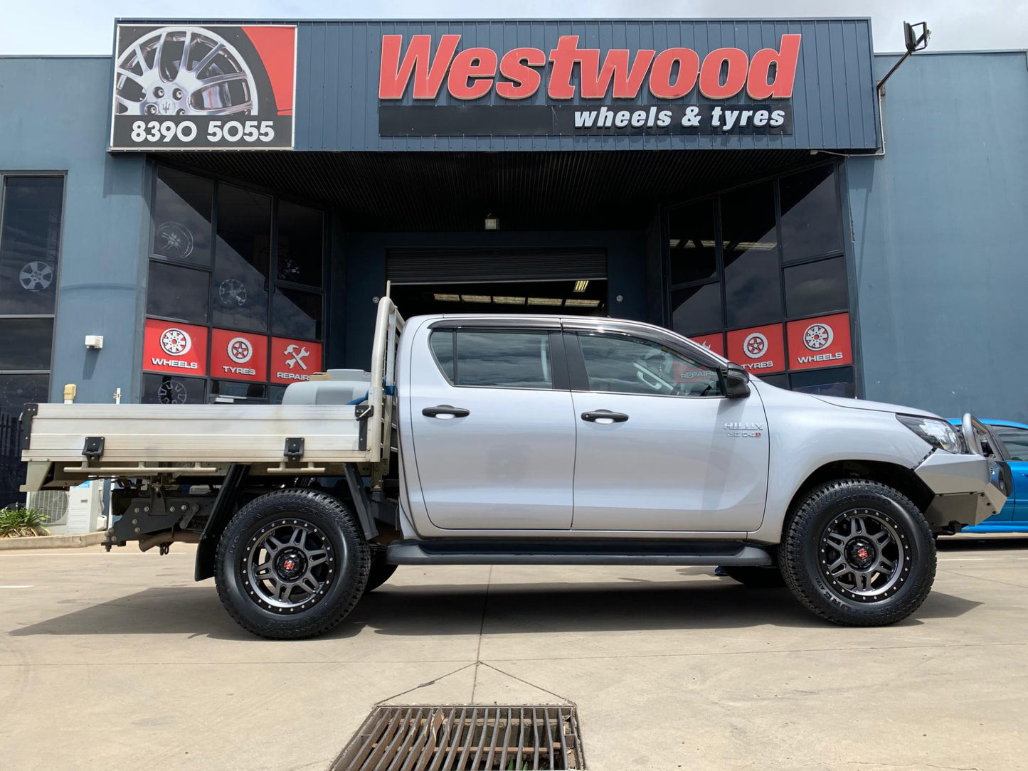 CSA MILITANT Offroad Wheels Satin Black & Satin Grey Black Lip