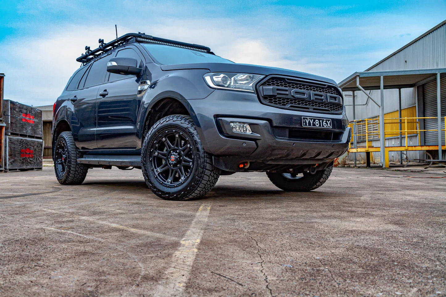 CSA PREDATOR Offroad Wheels Satin Black