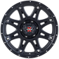 CSA PREDATOR Offroad Wheels Satin Black