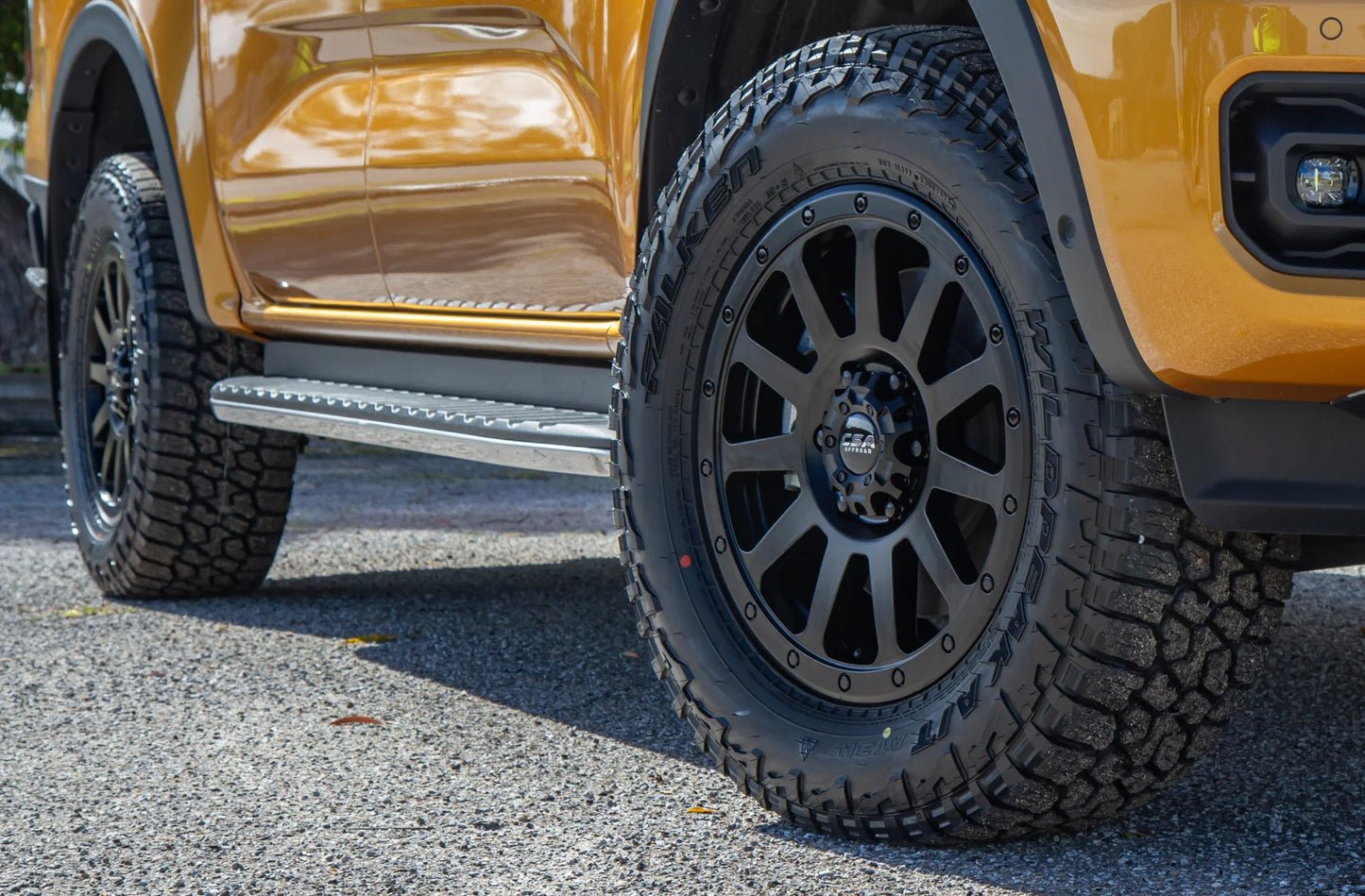 CSA RIDGELINE Offroad Wheels Satin Black & Full Machined