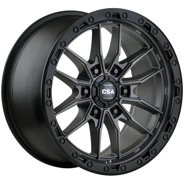 CSA RAZORBACK Off road Wheels Satin Graphite Black Lip