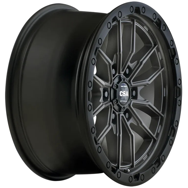 CSA RAZORBACK Off road Wheels Satin Graphite Black Lip