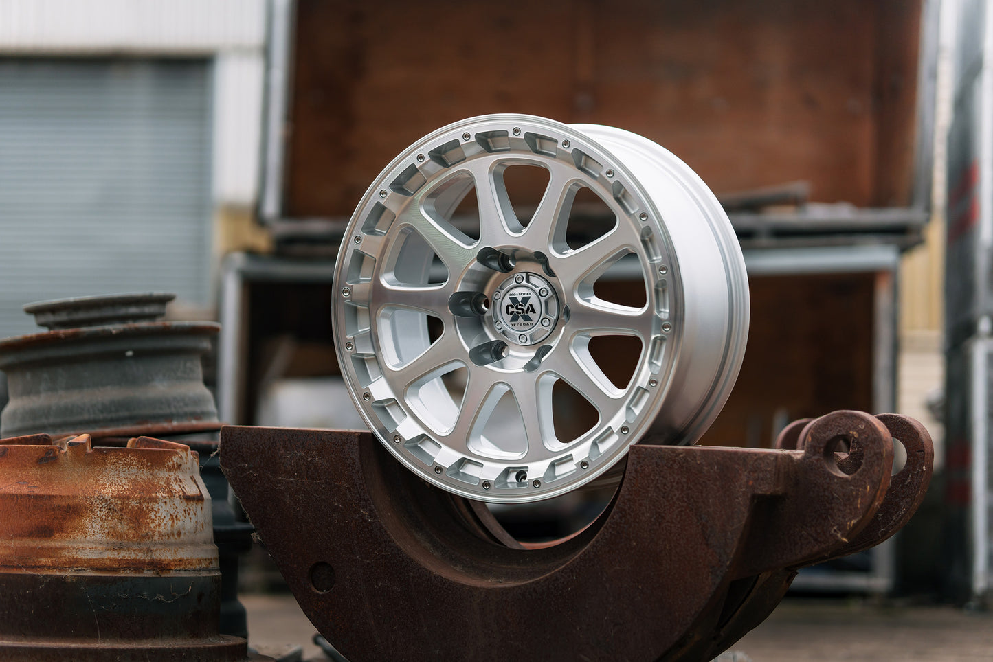 CSA RECOIL Offroad Wheels Full Machined, Satin Black, SB Machined Face,