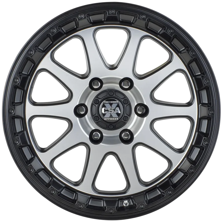 CSA RECOIL Offroad Wheels Full Machined, Satin Black, SB Machined Face,