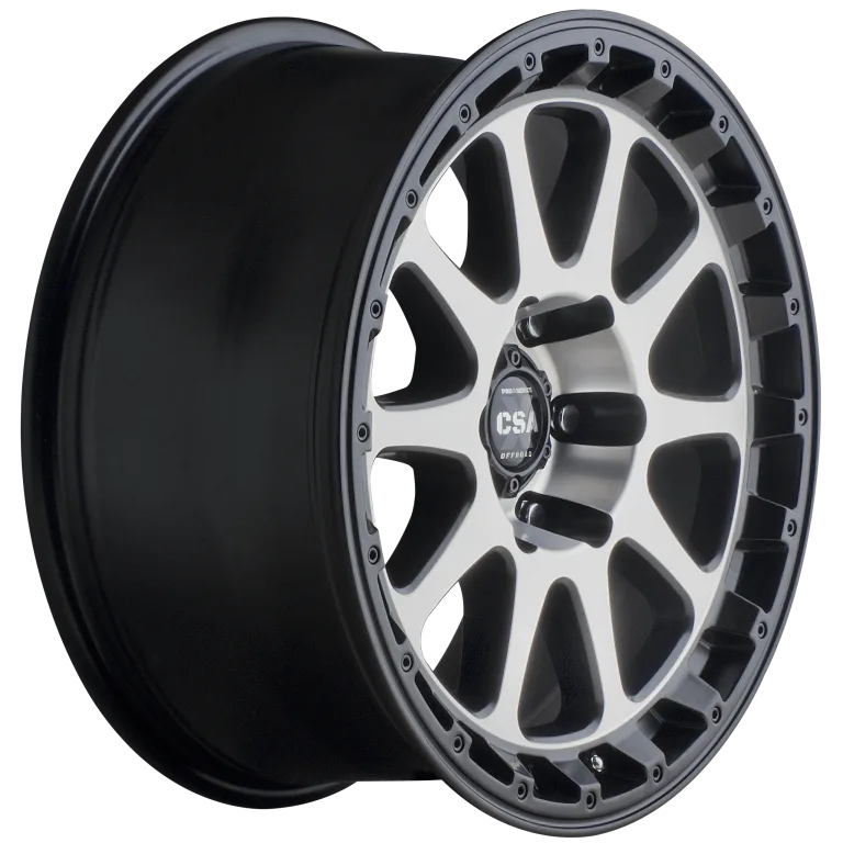 CSA RECOIL Offroad Wheels Full Machined, Satin Black, SB Machined Face,