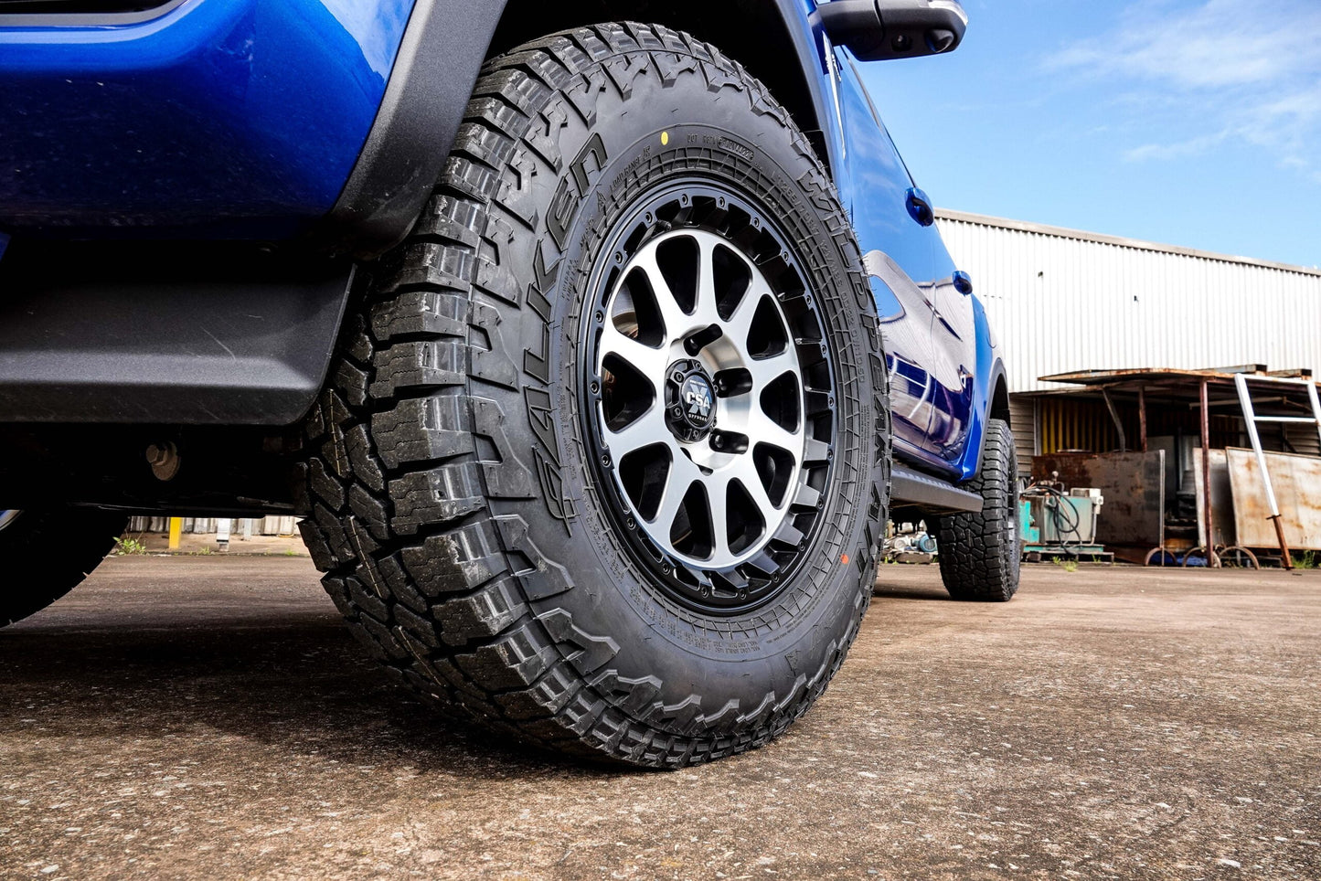 CSA RECOIL Offroad Wheels Full Machined, Satin Black, SB Machined Face,