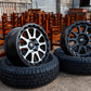 CSA RECOIL Offroad Wheels Full Machined, Satin Black, SB Machined Face,