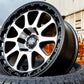 CSA RECOIL Offroad Wheels Full Machined, Satin Black, SB Machined Face,