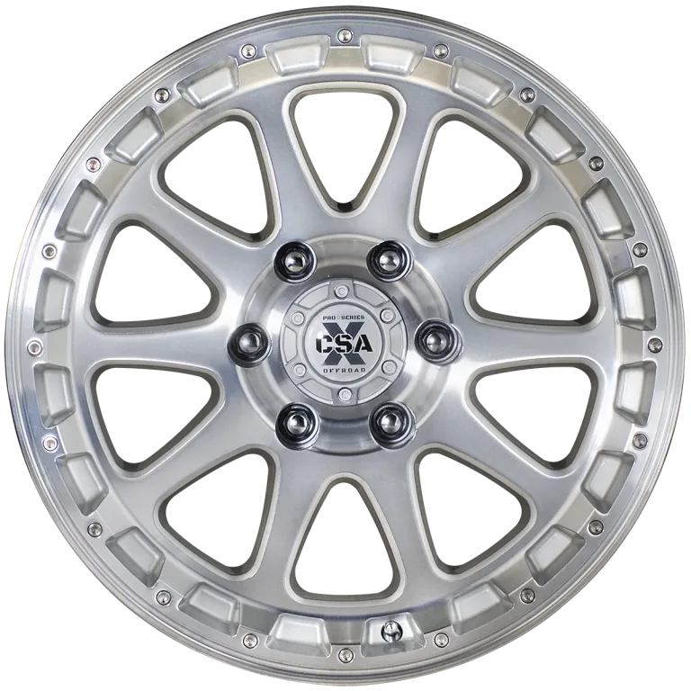 CSA RECOIL Offroad Wheels Full Machined, Satin Black, SB Machined Face,