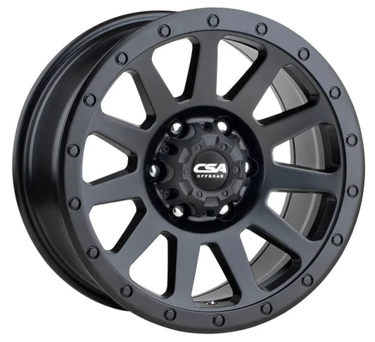 CSA RIDGELINE Offroad Wheels Satin Black & Full Machined