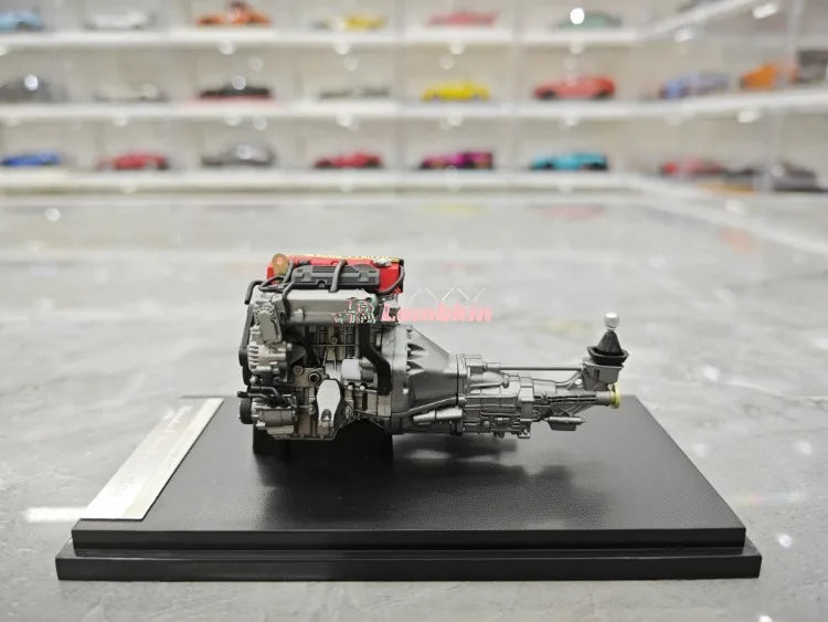 MotorHelix 1:18 For Honda S2000 AP2 Limited Edition Simulation Alloy Car Model  With Engine