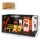 1:12 MODEL WORKSHOP CAR AND BIKE DISPLAY