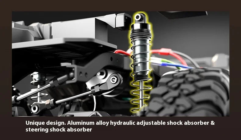 1:10 SCALE 4X4 RC CAR PROFESSIONAL HOBBY RC ROCK CRAWLER