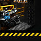 1:12 MODEL WORKSHOP CAR AND BIKE DISPLAY